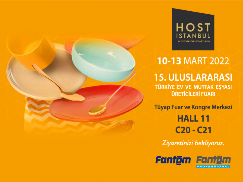 Host İstanbul Fuarına Katılıyoruz